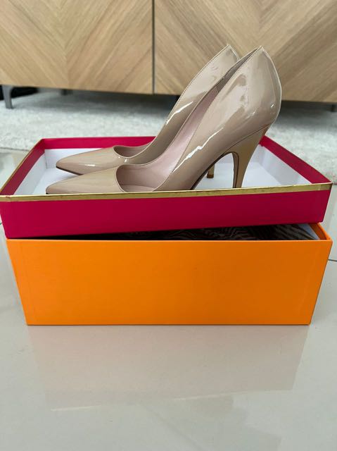 Kate spade new arrivals nude heels