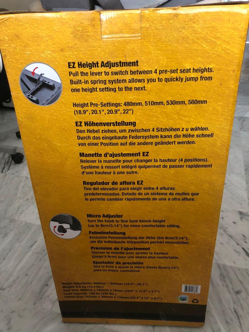 Keyboard Bench Hercules KB200B, Hobbies & Toys, Music & Media, Music