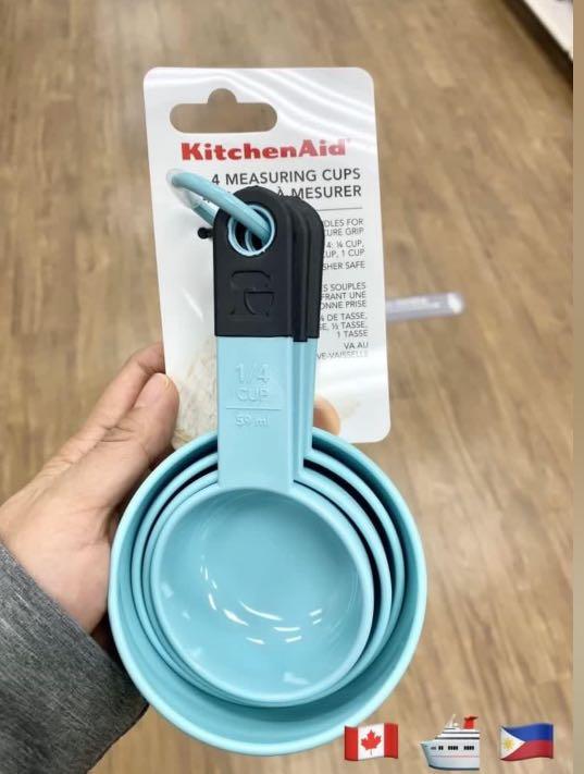KitchenAid 5 Measuring Cups (Category: Bakeware) located in Balungao. Submitted by kateee21 (Listing ID 1141015589, Image 3). Description: ✅✅✅ AVAILABLE ON HAND IN PHILIPPINES 🇵🇭🇵🇭🇵🇭 🛳 from Canada 🇨🇦 to Philippines 🇵🇭 via sea cargo📦; Local Shipping fee c/o buyer. 📌📌📌Available Colors: ✅ Gray ✅ Aqua Sky ✅ Pistachio ✅ Red.