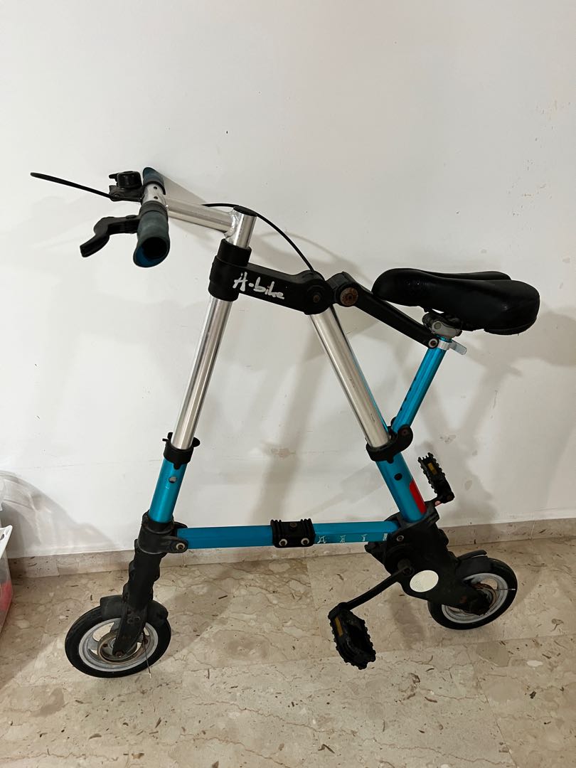 lightweight foldable H- bike/ A- Bike, Sports Equipment, PMDs, E-Scooters E-Bikes, Other PMDs Parts on Carousell lightweight foldable H- bike/ A- Bike, Sports Equipment, PMDs, E-Scooters E-Bikes, Other PMDs Parts on Carousell