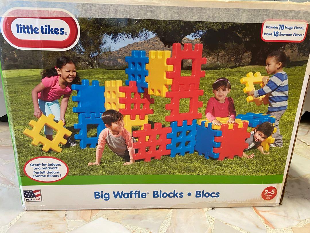 Little tikes clearance big building blocks