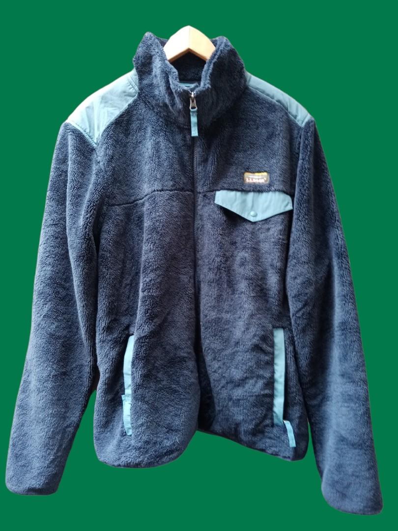 Ll bean fleece jacket, Men's Fashion, Activewear on Carousell