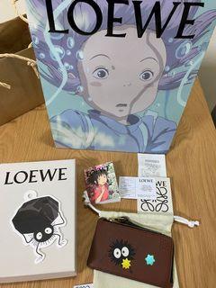 限量Loewe 神隱少女 千與千尋 聯名 小牛皮 灰塵精靈 零錢 卡片套 🔺台灣 現貨🔺
