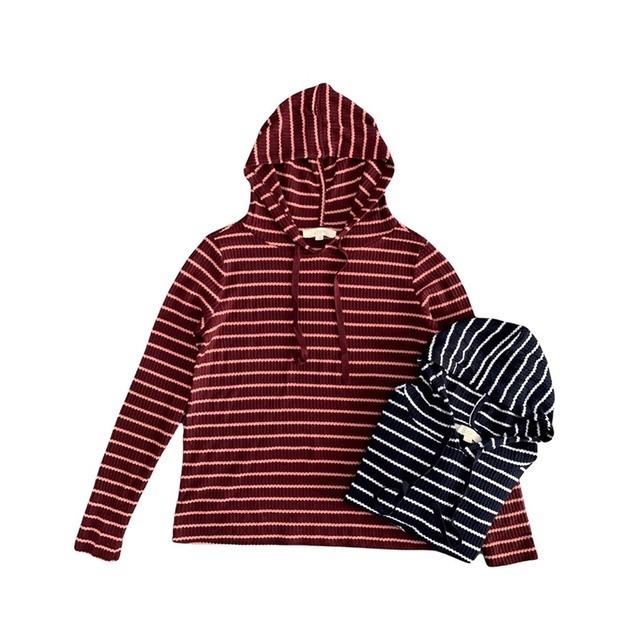Loft waffle hoodie shop