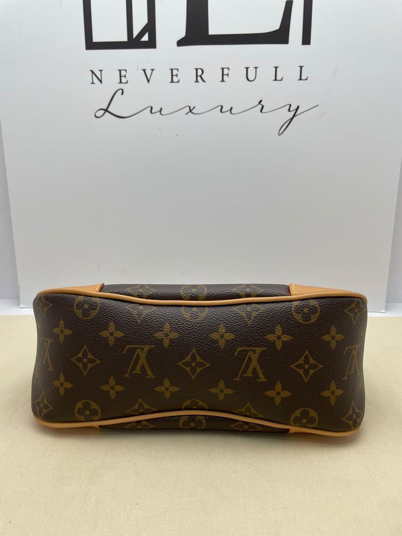 Used Louis Vuitton Bologne Natural Monogram Bag