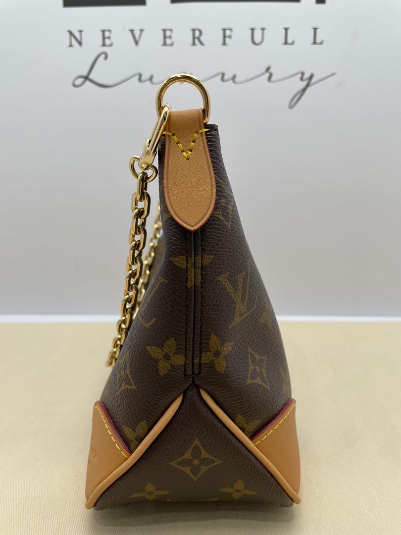 Louis Vuitton 2022 New Boulogne Handbag Monogram Coated Canvas M45832 in  2023
