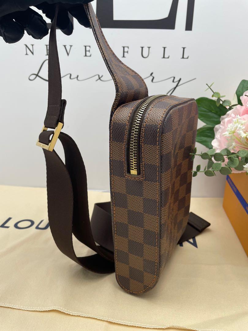 Louis Vuitton Damier Ebene Geronimos Shoulder Bag