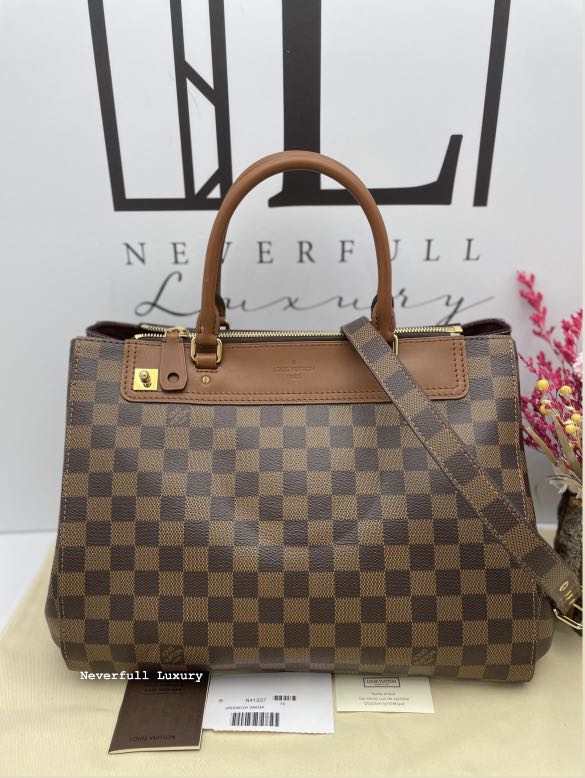Lux Upscale Resale - 🚨 New Arrival 🚨 Louis Vuitton Neo Greenwich Damier  Graphite Travel Weekender Bag has SOLD More pics online on our website.  Base length of 14.5 in Height 13