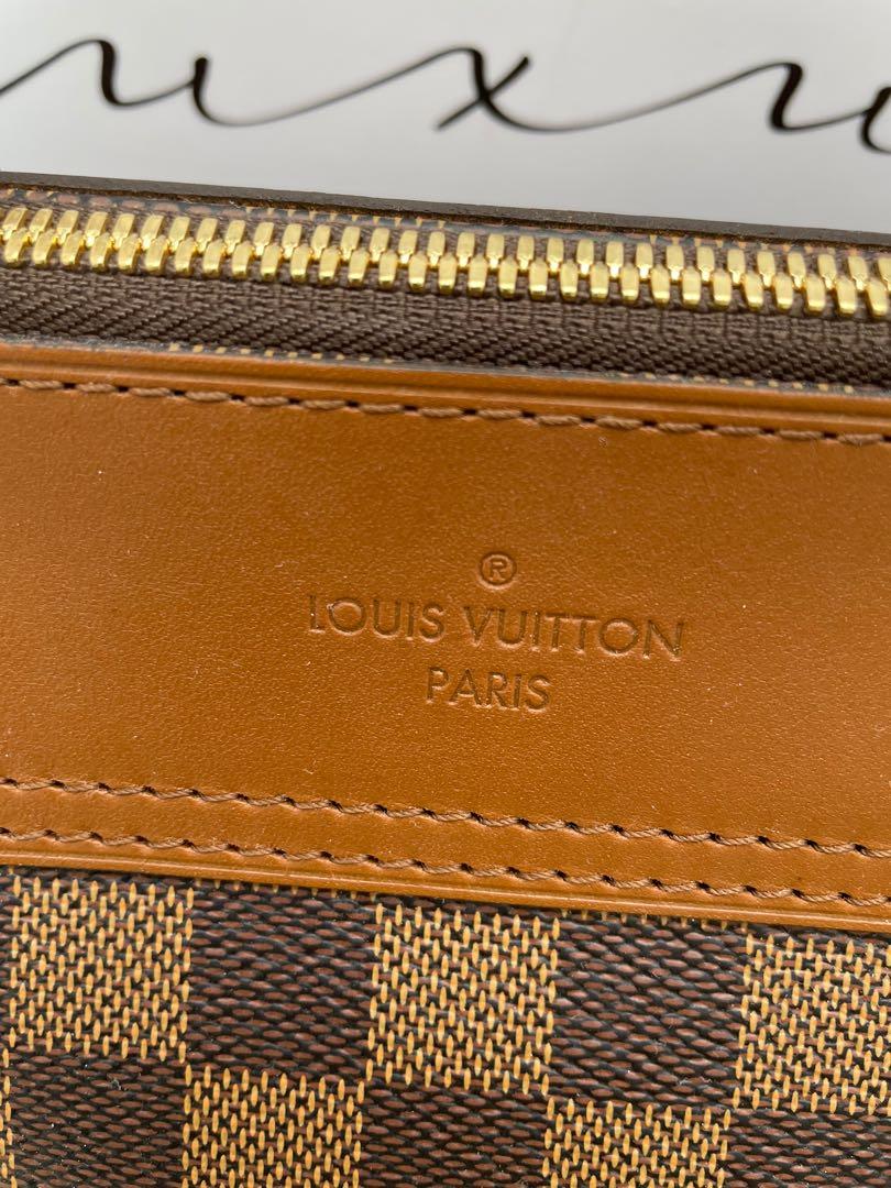 Louis Vuitton Damier Ebene Greenwich PM N41165 Brown Cloth ref.981770 -  Joli Closet