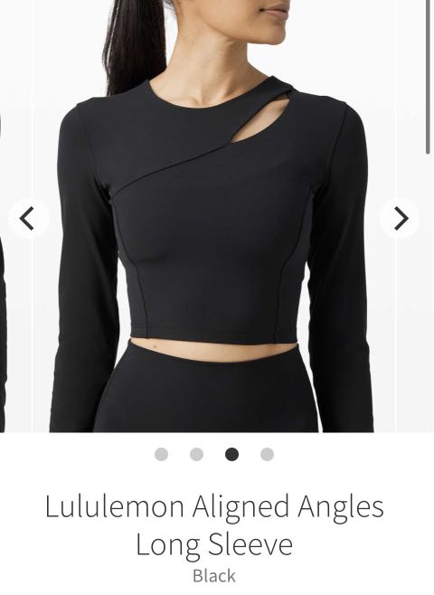 Lululemon Long Sleeve Crop Top, Women's 