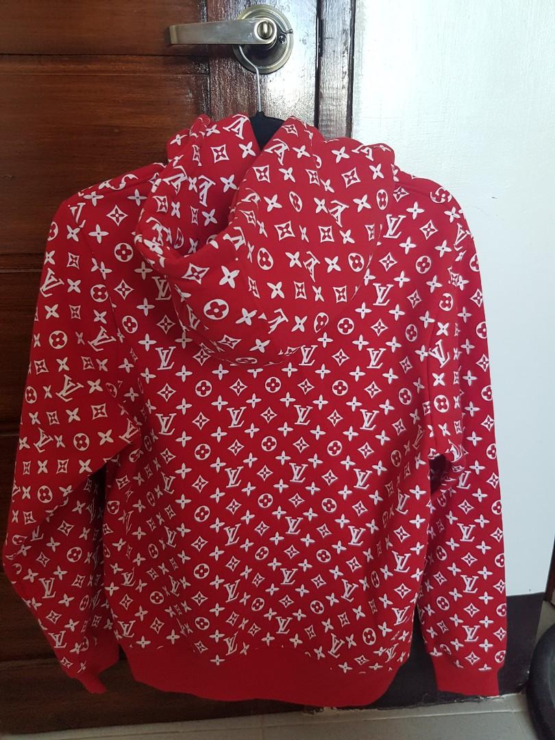 LV SUPREME HOODIE JACKET, Women's Fashion, Coats, Jackets and Outerwear on  Carousell