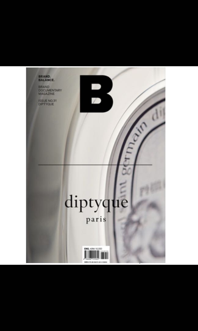 Magazine B - Diptyque issue, Hobbies & Toys, Books & Magazines ...