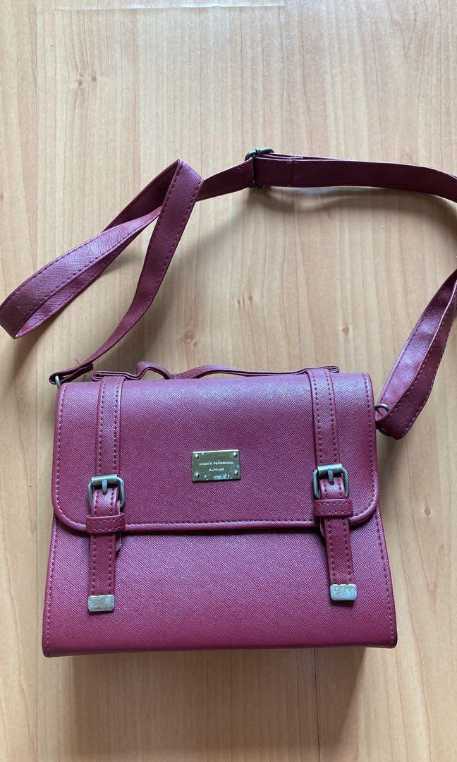 Maroon Crossbody Bag Women s Fashion Bags Wallets Cross body