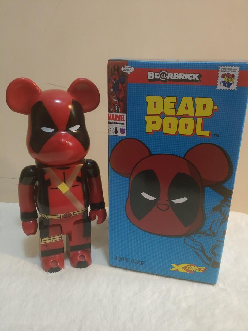 Medicom Toy Be@rbrick Deadpool 400% Bearbrick 死侍(第一代2014