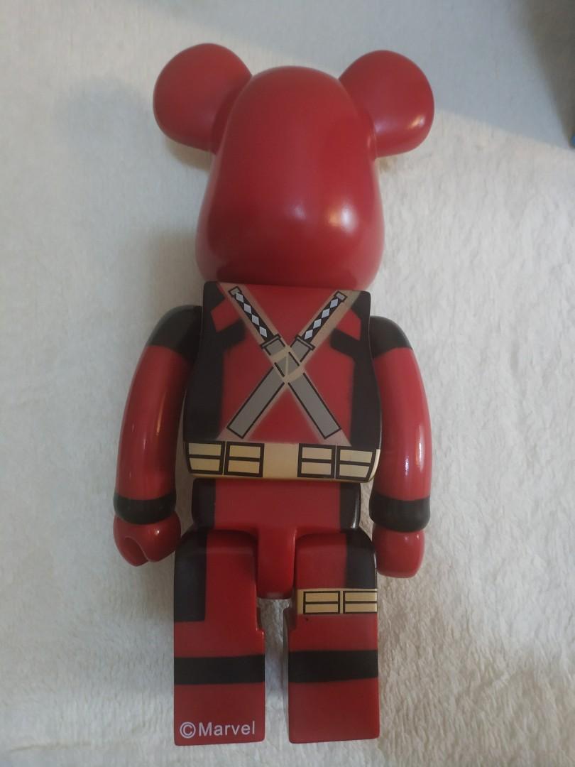 MEDICOM TOY - BE@RBRICK DEADPOOL 100％ &amp; 400％ 未開封 MEDICOM TOY BE@RBRICK Deadpool Marvel 100% 400% Bearbrick