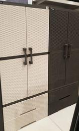 Megabox Wardrobe Cabinet (Category: Shelves, Cabinets & Racks) located in Quezon City. Submitted by uno_store (Listing ID 1141910831, Image 1). Description: Megabox Wardrobe Cabinet 2 Drawers Color: Gray Dimension (cm): L72.39 x W46.36 x H172 brand new P 4290.