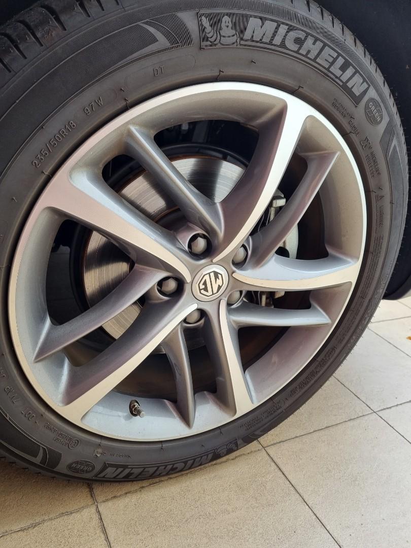 MG HS rim, Car Accessories, Tyres & Rims on Carousell