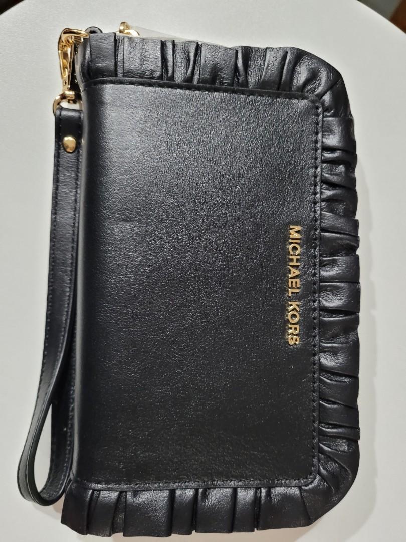 Michael kors ruffle purse discount