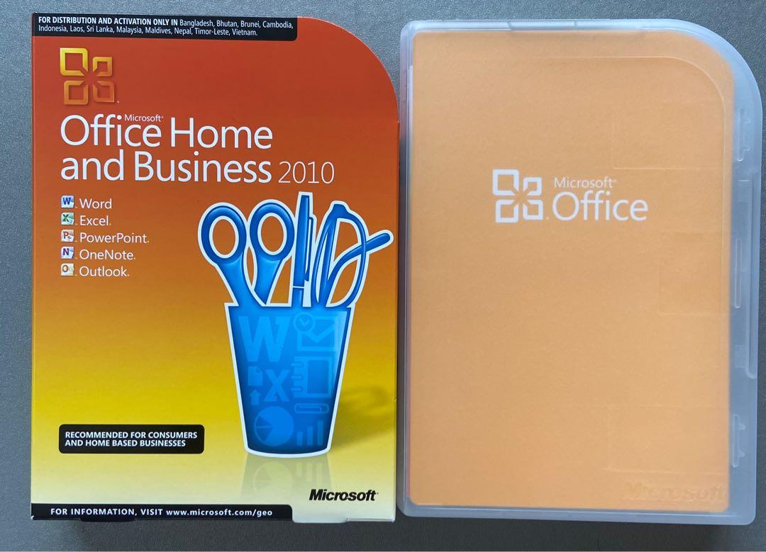 Microsoft Office Home and Business 2010 Software