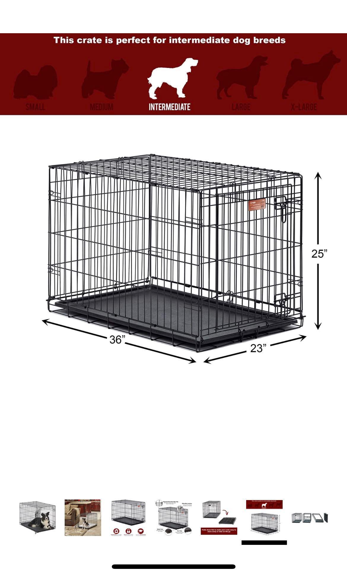 MidWest Ultima Pro Series 36 Dog crate Pet Supplies Homes Other Pet Accessories on Carousell
