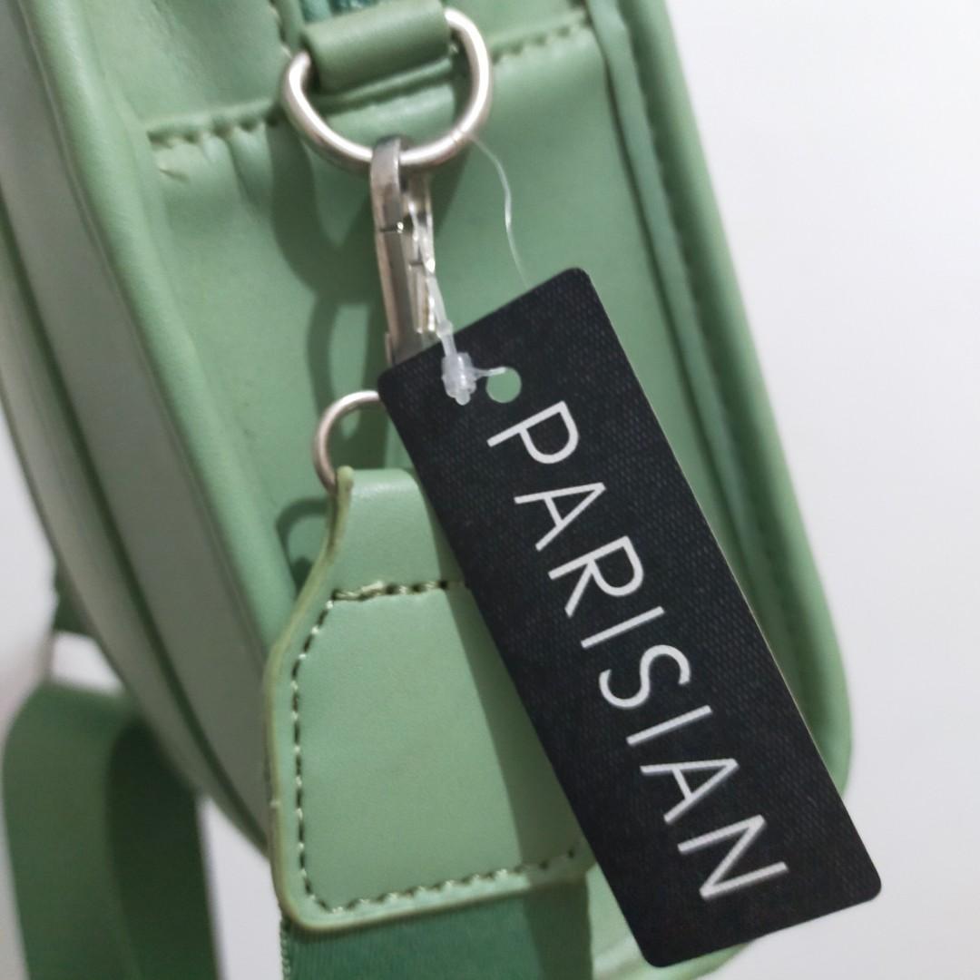 parisian y2k sling baguette bag (Category: Luxury Bags & Wallets) located in Cavite. Submitted by rosstedt (Listing ID 1142021630, Image 3). Description: Never been used! still has the tag on it. Bought this in SM (Parisian) Message me for the lp!!.