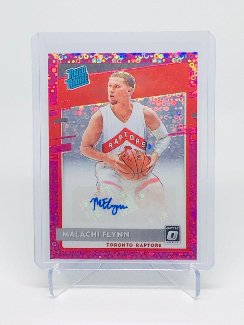 NBA Card❗️Malachi Flynn 2020-21 Panini Donruss Optic Pink Disco