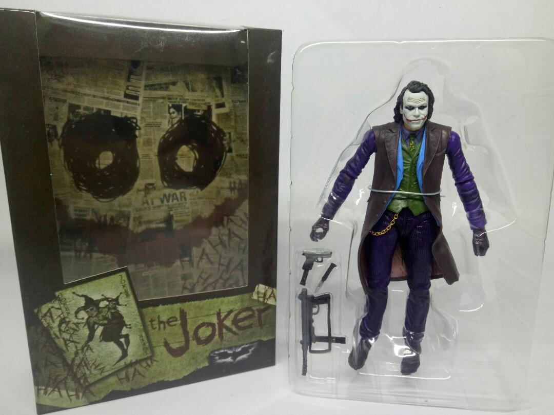 Neca Joker 7 inches K. O (Category: Figurines & Statues) located in Manila. Submitted by triple_jjj (Listing ID 1142080997, Image 2). Description: Neca Joker K. O All brand new stocks 7 inches Pvc Articulated With accessories Brand New With box. For kids 10 years old and above Happy shopping and stay safe. .