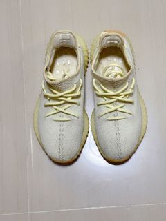 adidas gazelle silver green womens YEEZY X ADIDAS Boost 350 V2 Size 12 Butter Yellow Solid Nylon Lace Up  Sneakers main image 0