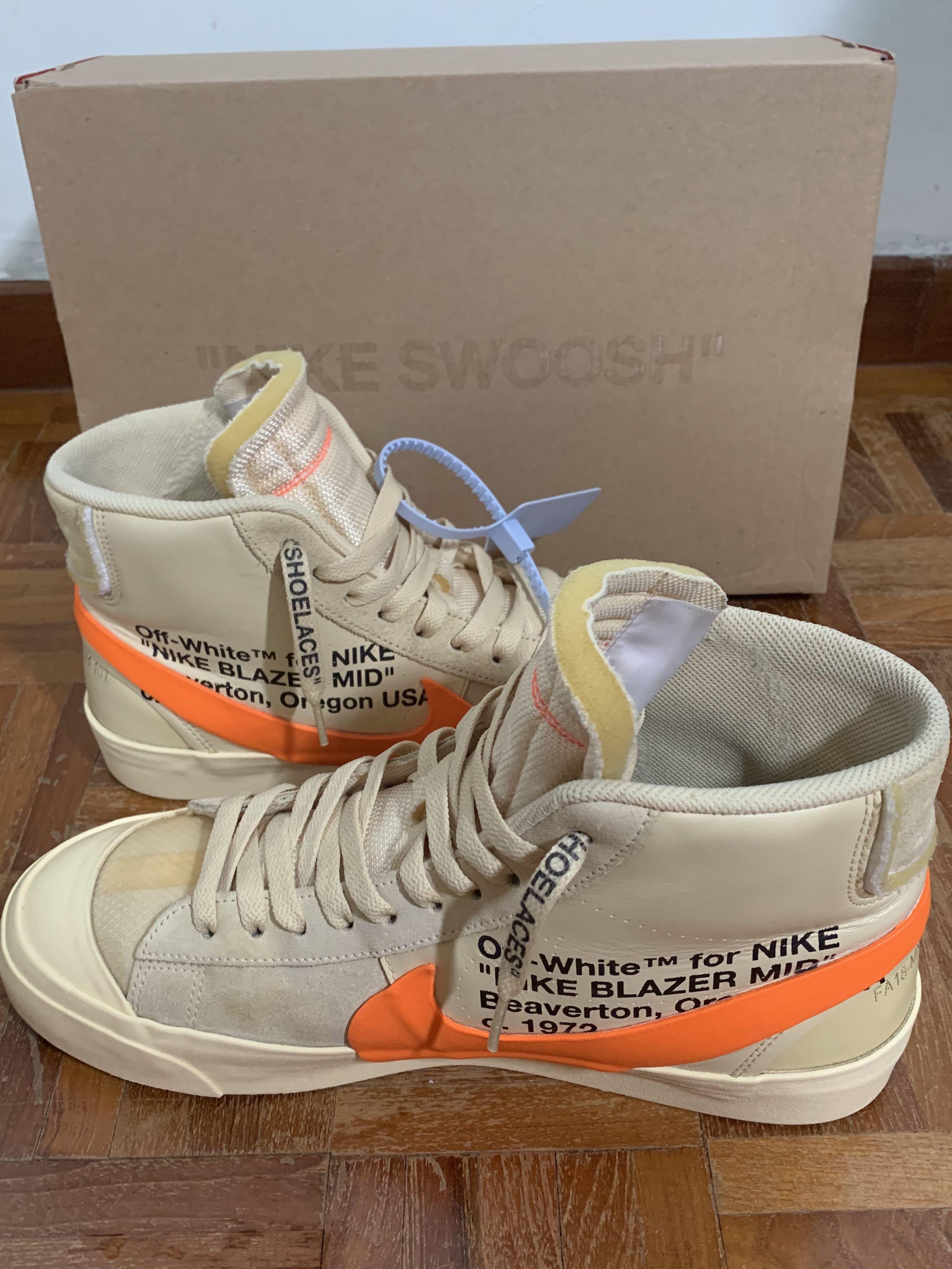 NIKE BLAZER MID OFF WHITE ALL HALLOW S EVE