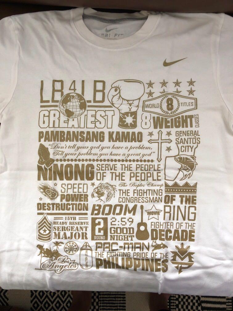 manny pacquiao nike shirt