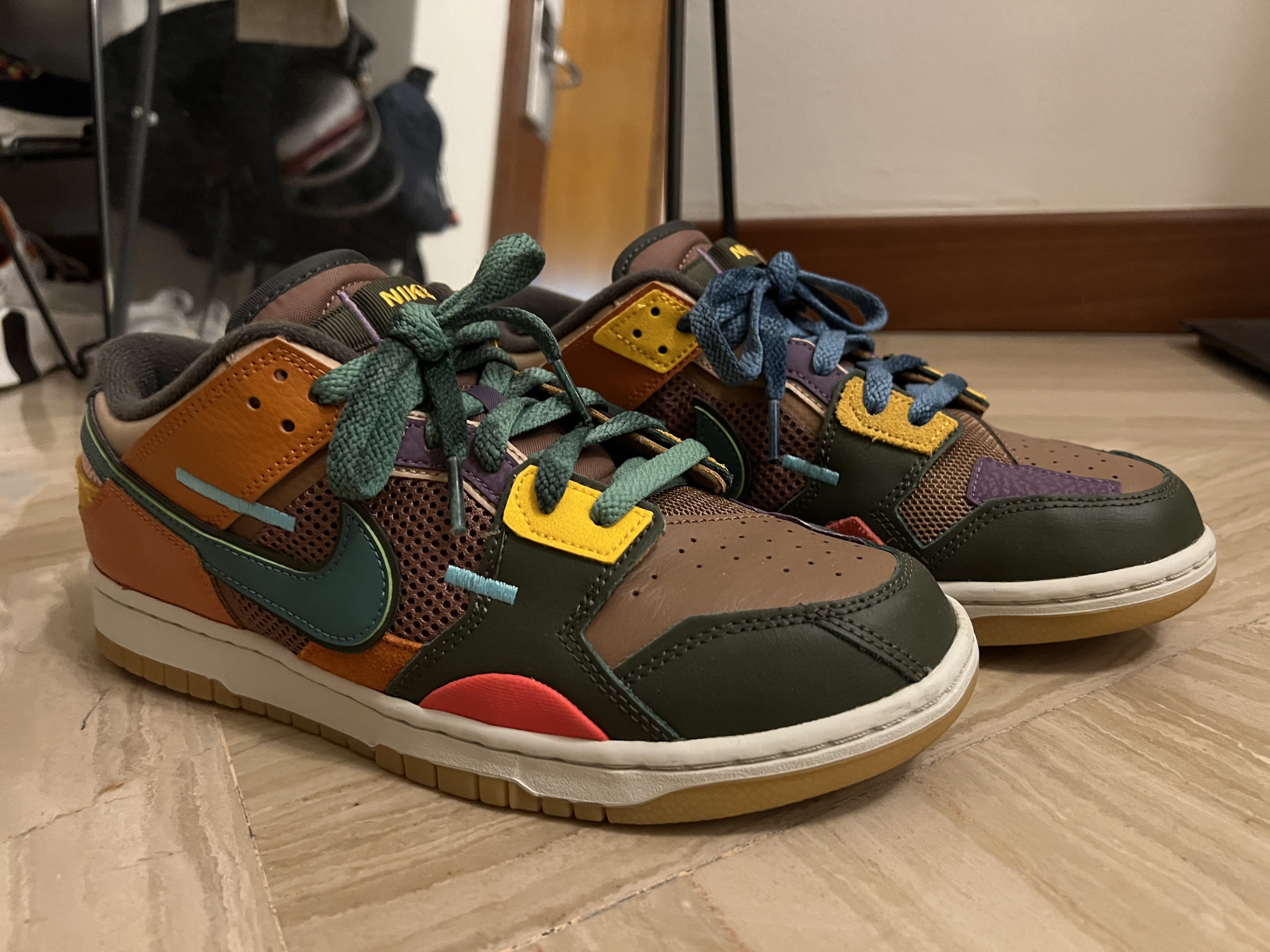nike dunk low scrap archeo