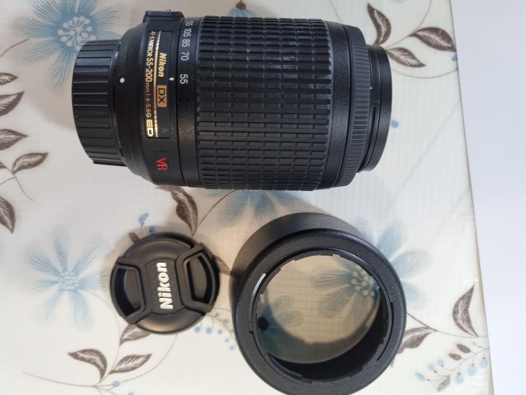 Nikon 55200mm Lens, Photography, Lens & Kits on Carousell