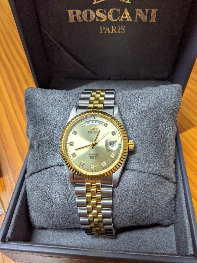 Orient oyster president day date sales