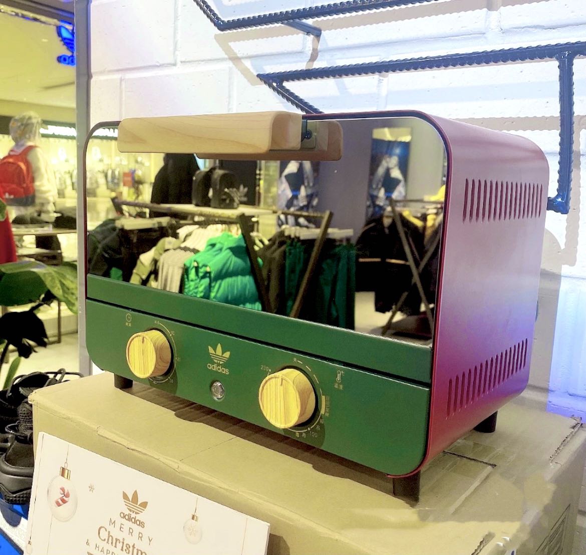 Limited Release Christmas Original Adidas Import Oven Toaster (Trefoil Logo), TV & Home