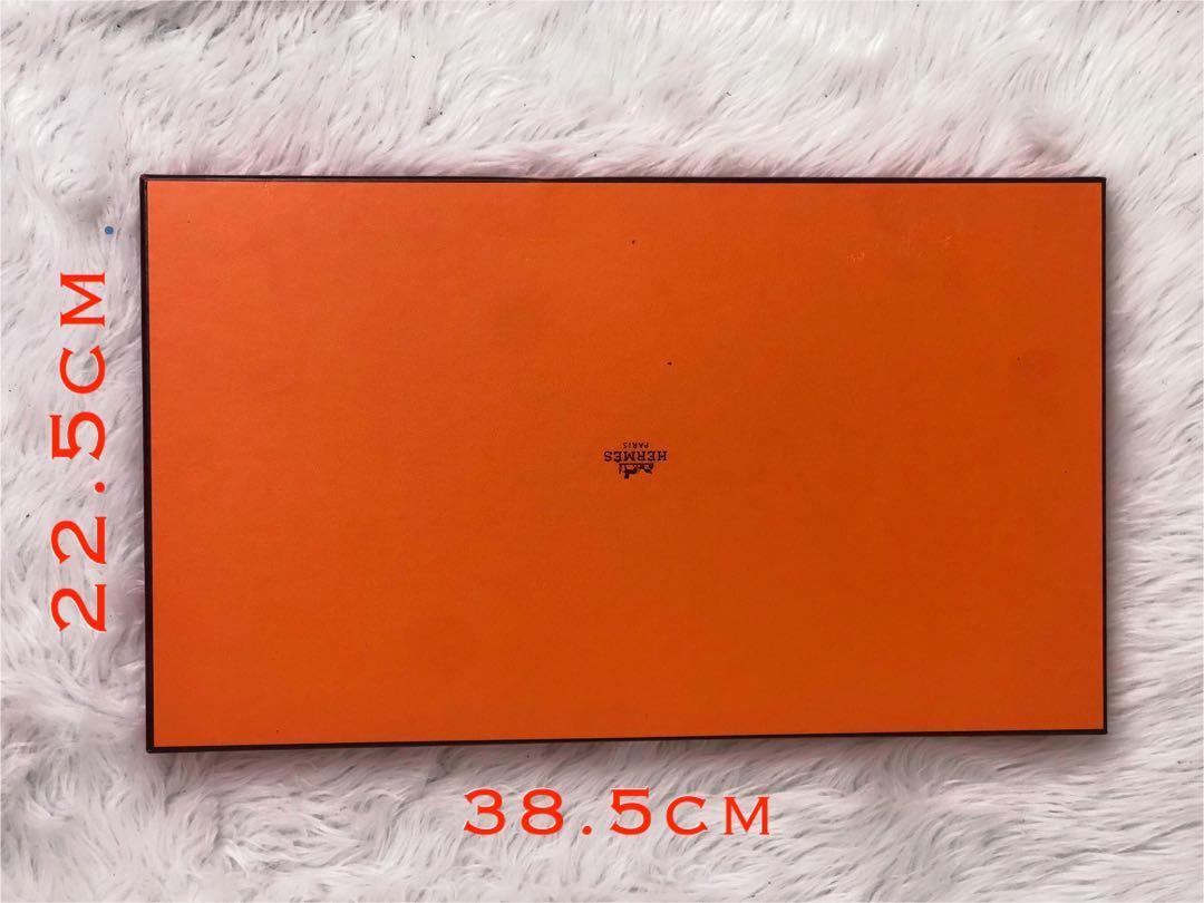 Original Hermes boxes&paperbag (Category: Luxury Accessories) located in Tabuk. Submitted by meksieclosetph (Listing ID 1142003041, Image 3). Description: Guaranteed AUTHENTIC from JAPAN Paperbag (P450) -Sold H(22.3cm);L(38.5cm);Depth(2cm) P1390 H(13.5cm);L(28.5cm);Depth(3.5cm) P1300 H(12.5cm);L(37.5cm);Depth(2cm) P900 H(20.5);L(20.5cm);Depth(7cm) P1700 .