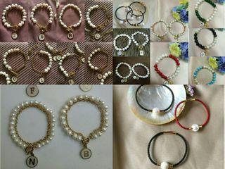 pearl earrings,sets,necklace&bracelet