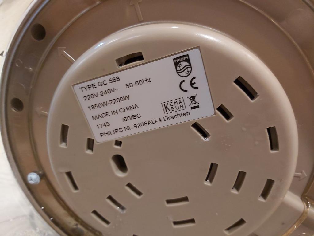 Philips NL9206 Ad4 Drachten Standing Iron Steam Iron, Furniture