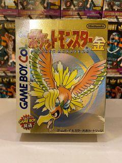 Pokemon Gold - 1st Ed. (JAP) Game Boy [Complete Contents]