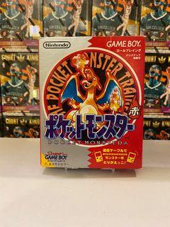 Pokemon Red - 1st Ed. (JAP) Game Boy [Complete Contents]