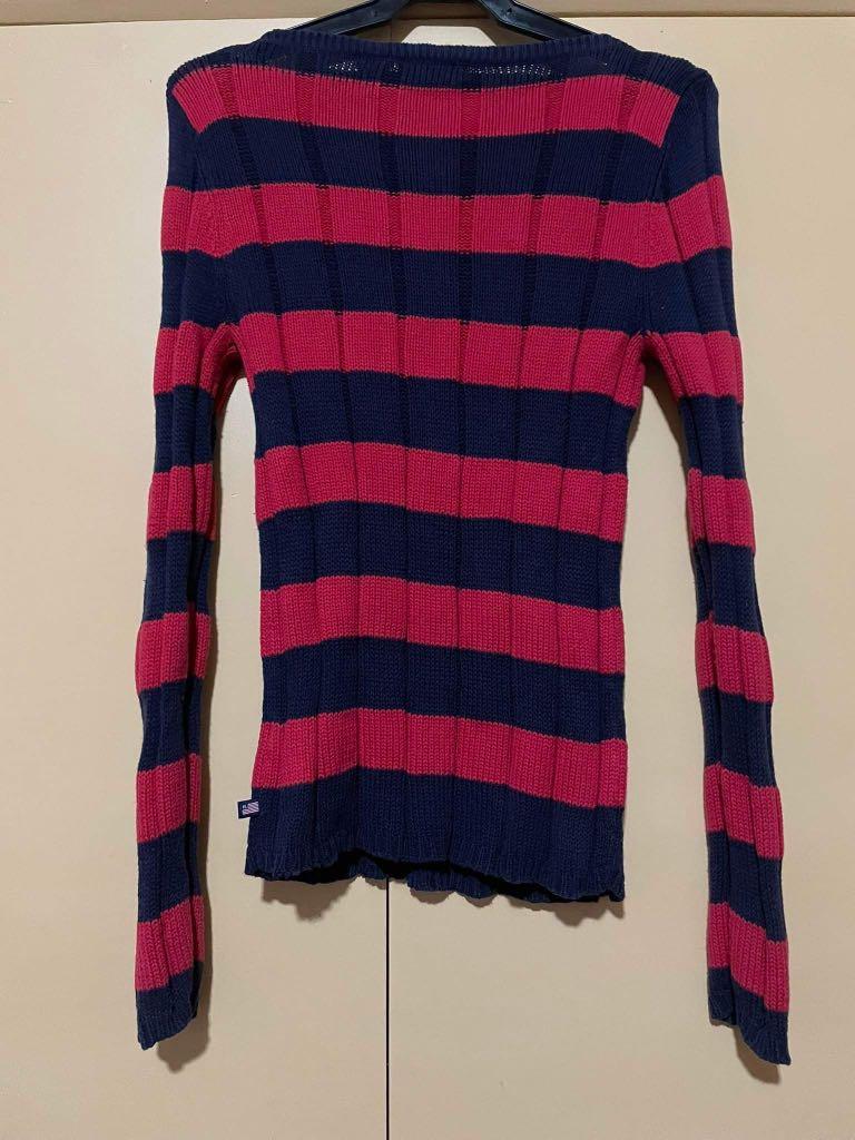 Polo Jeans Co. Ralph Lauren knitted sweater, made in Hong Kong, Women's  Fashion, Tops, Longsleeves on Carousell
