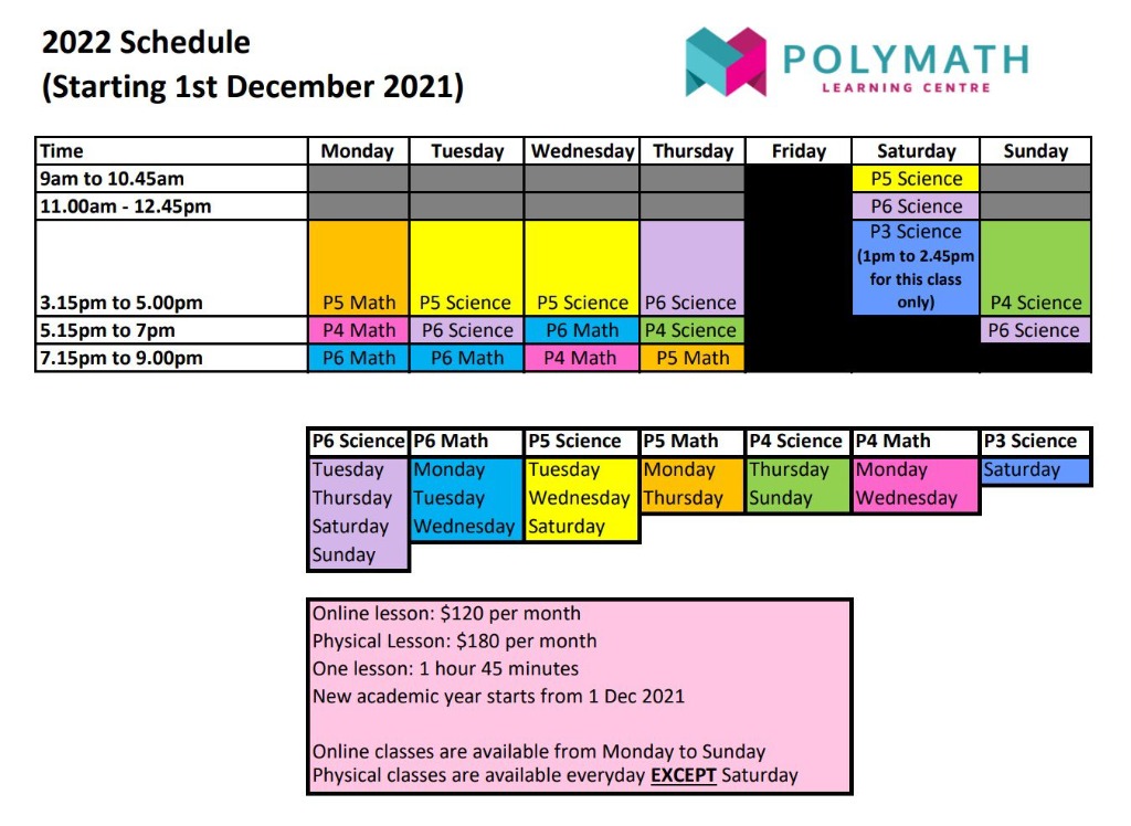 Polymath Learning Centre - Premium PSLE Math & Science tuition at ...