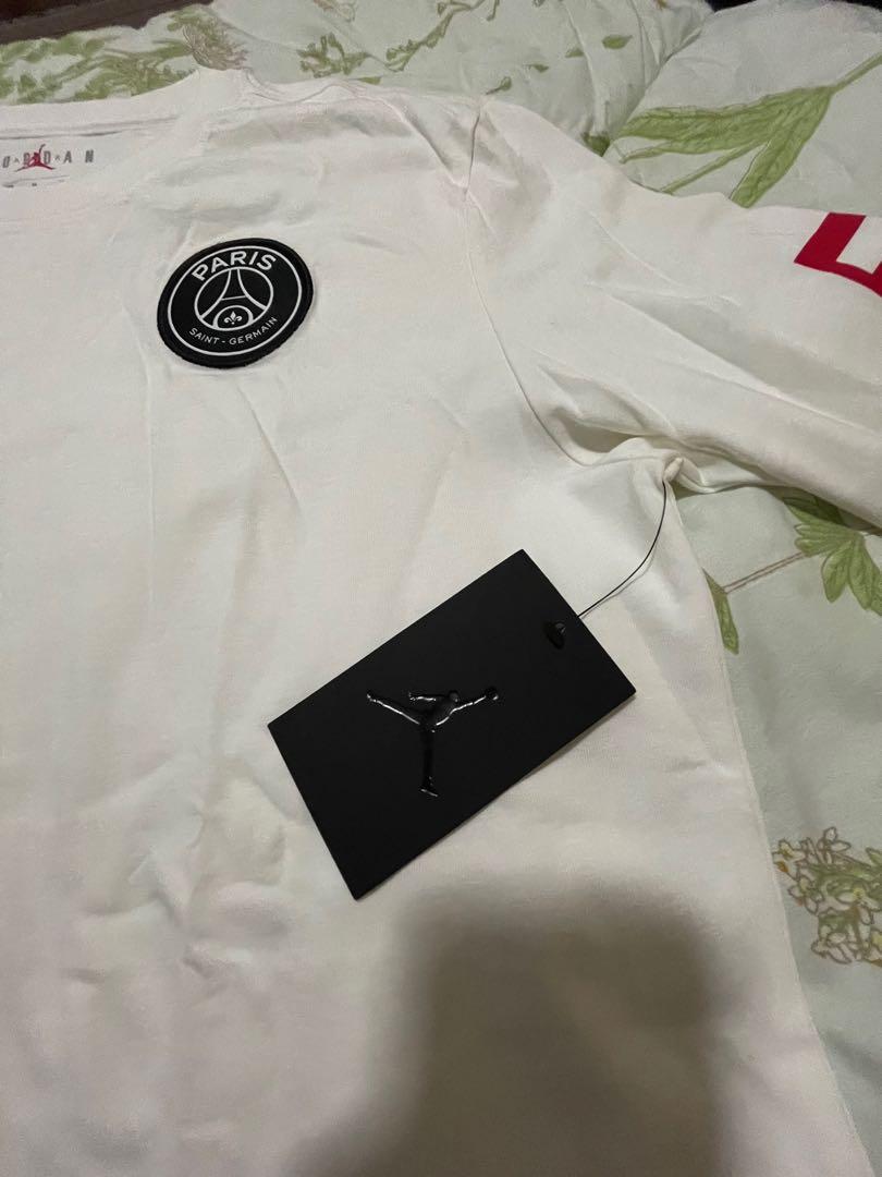 PSG x Air Jordan Long Sleeve Tee Men s Fashion Tops Sets