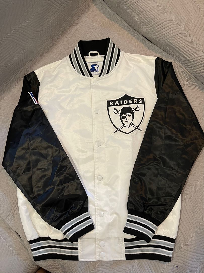 Raiders best sale varsity jacket