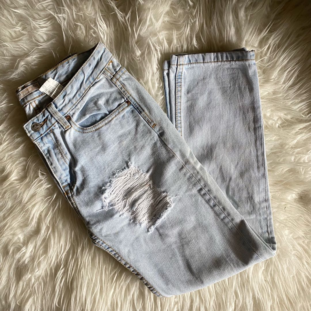 Mom Jeans Pull \u0026 Bear, Fesyen Wanita 