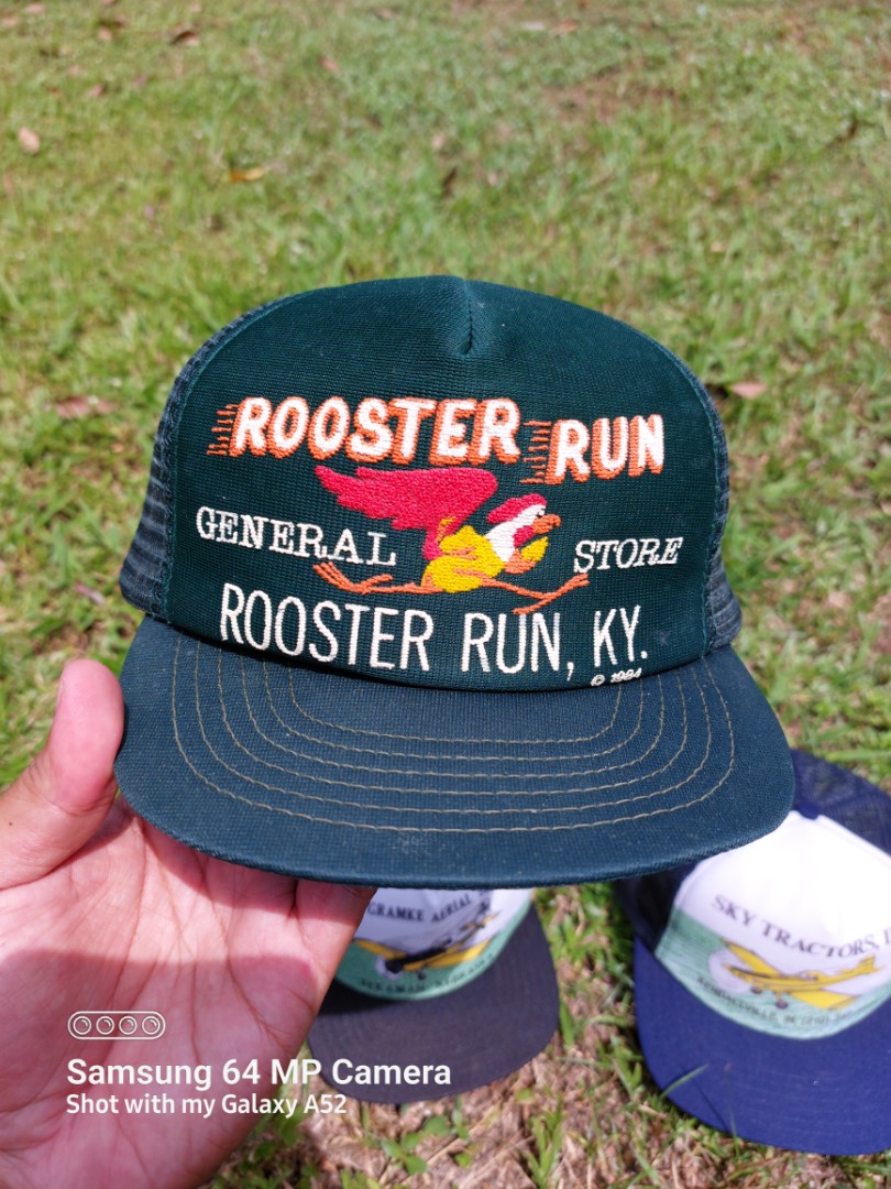 Rooster Run Vintage Hat, Men's Fashion, Watches & Accessories, Cap