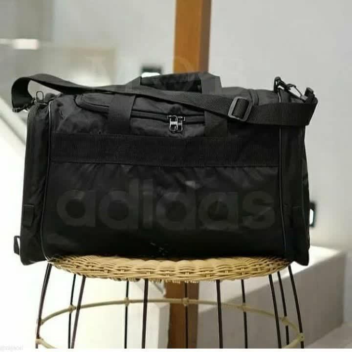 SALE ADIDAS LINEAR DUFFLE BAG BLACK 