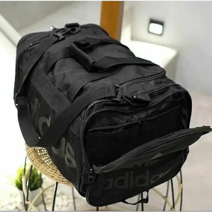 SALE ADIDAS LINEAR DUFFLE BAG BLACK 
