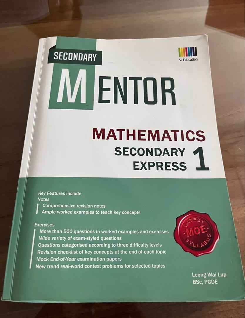 Sec 1 mathematics step by step revision hobbies toys books