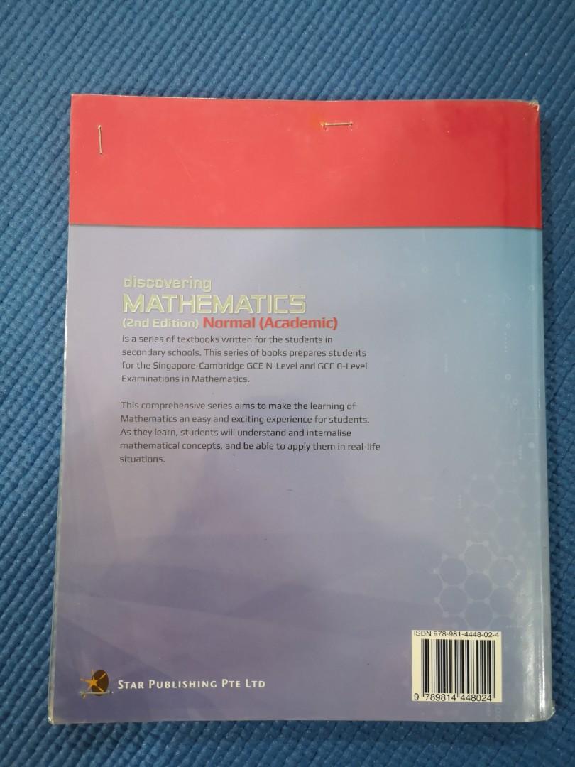 SEC 2 (2A) NA MATH TEXTBOOK, Hobbies & Toys, Books & Magazines ...