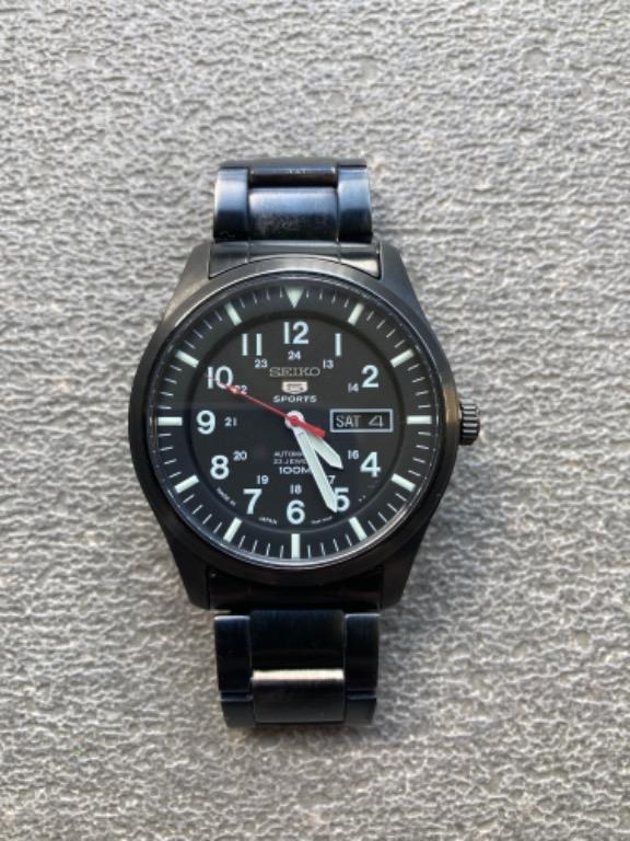 Seiko military pvd watch SNZG17J1 Men s Fashion Watches
